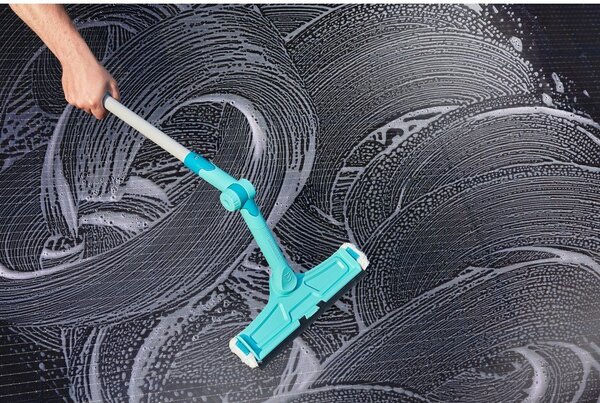 Ștergător de geamuri telescopic verde 71 cm 4in1 FlexReach – LEIFHEIT