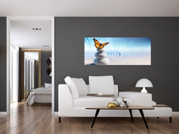 Tablou - Grădina Zen (120x50 cm)