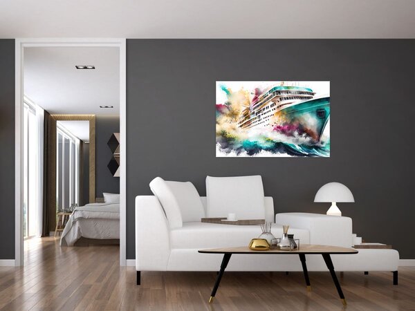 Tablou - Acuarelă mare (90x60 cm)