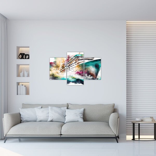 Tablou - Acuarelă mare (90x60 cm)