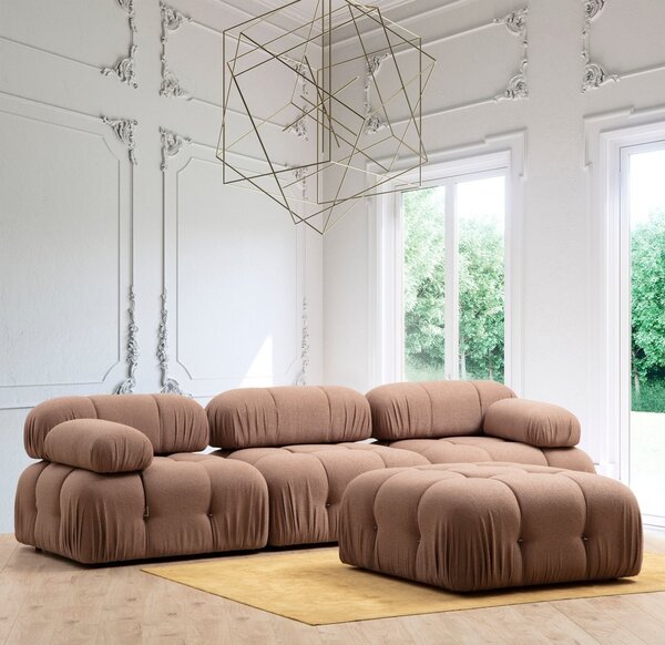 Canapea modulara Bubble O1 Maro 95x95x75 cm