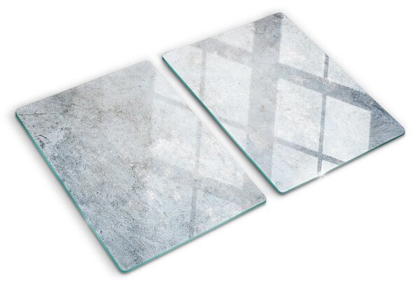 Tocător sticlă Efect de beton cu reflexie