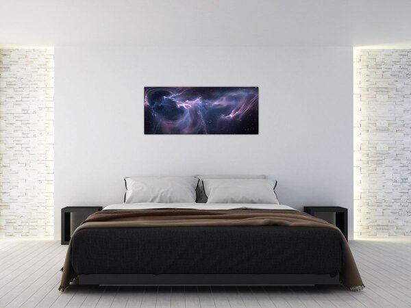 Tablou - Nebuloasa spațială (120x50 cm)