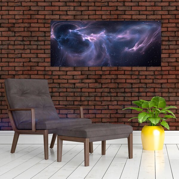 Tablou - Nebuloasa spațială (120x50 cm)