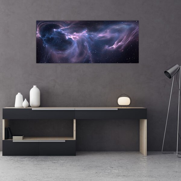 Tablou - Nebuloasa spațială (120x50 cm)