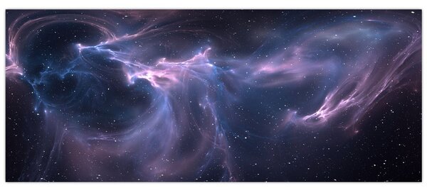 Tablou - Nebuloasa spațială (120x50 cm)