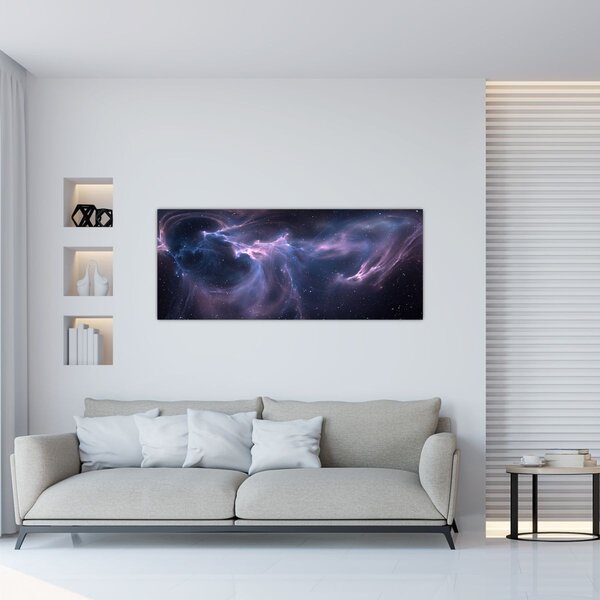 Tablou - Nebuloasa spațială (120x50 cm)