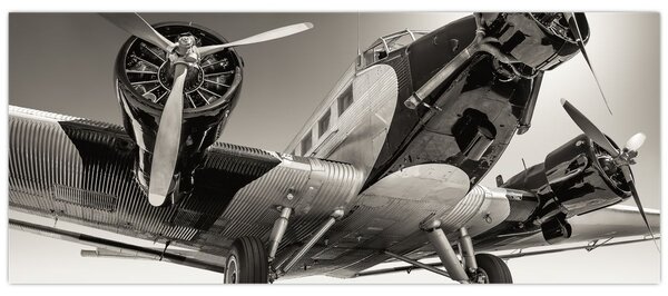 Tablou - Avioane istorice (120x50 cm)