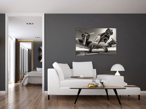 Tablou - Avioane istorice (90x60 cm)