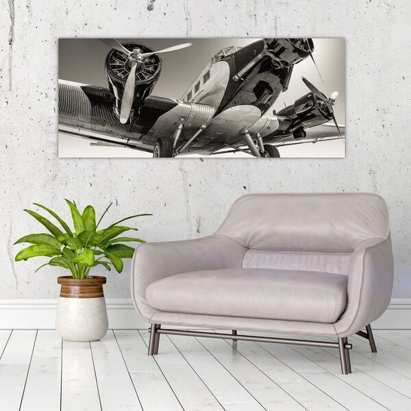 Tablou - Avioane istorice (120x50 cm)