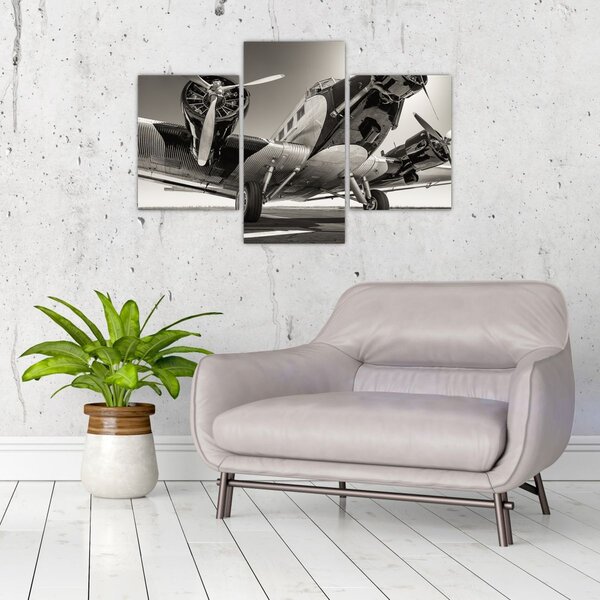Tablou - Avioane istorice (90x60 cm)