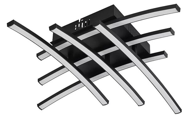 Eglo 79747 - Plafonieră BERYL LED/25,2W/230V 4000K neagră
