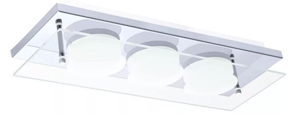 Eglo 75328 - Plafonieră LED ABIOLA, 3 x 6W, 230V, crom lucios