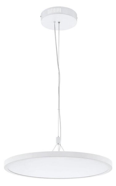 Eglo 33676 - Lustră suspendată pe cablu CERIGNOLA-C, LED RGBW dimabil, 32W/230V, alb + telecomandă