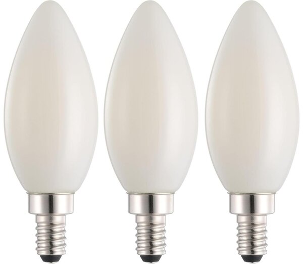 Set de 3 becuri LED C35 E14/2,2W/230V 2700K - Eglo 110444