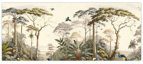 Tablou - Pădurea tropicală amazoniană (120x50 cm)