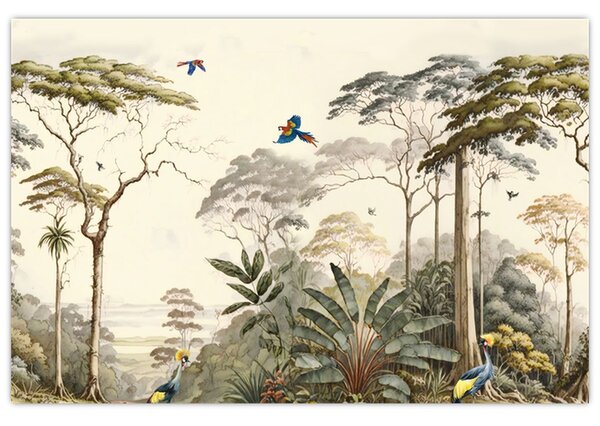 Tablou - Pădurea tropicală amazoniană (90x60 cm)