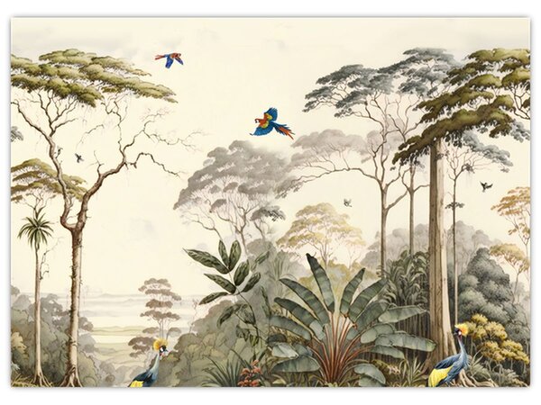 Tablou - Pădurea tropicală amazoniană (70x50 cm)