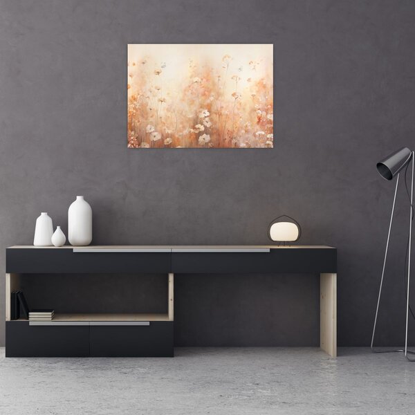 Tablou - Model de flori sălbatice (70x50 cm)