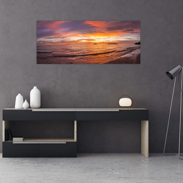 Tablou - Apus de soare (120x50 cm)