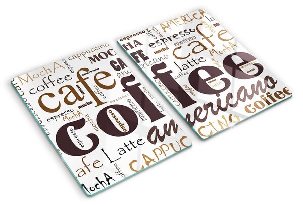 Tocător sticlă Cafea și băuturi din cafea