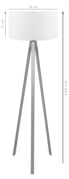 Lampadar AYD Galben 140x38x38 cm