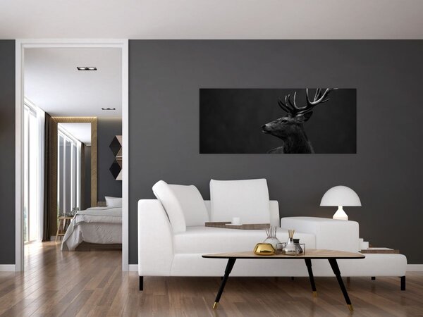 Tablou - Portret de căprioară (120x50 cm)