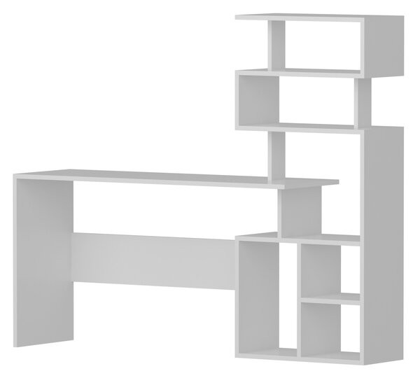 Birou Next Alb 130x70x40 cm