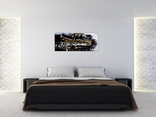 Tablou - Saxofon (120x50 cm)
