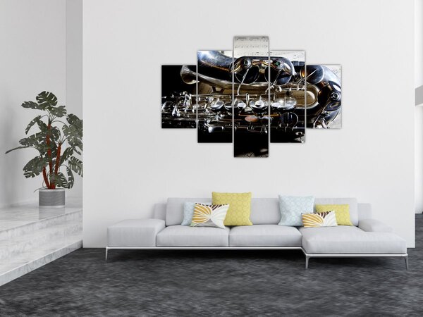 Tablou - Saxofon (150x105 cm)