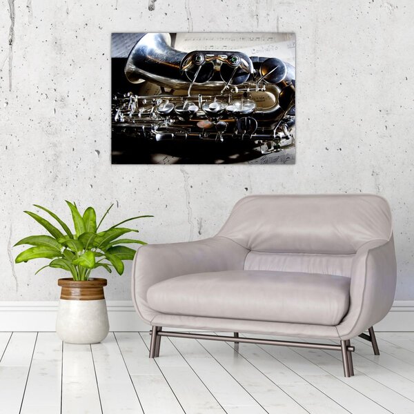 Tablou - Saxofon (70x50 cm)