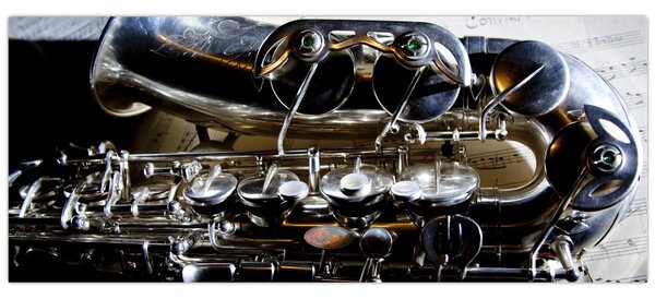 Tablou - Saxofon (120x50 cm)