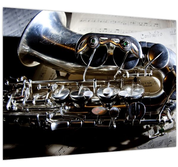 Tablou - Saxofon (70x50 cm)
