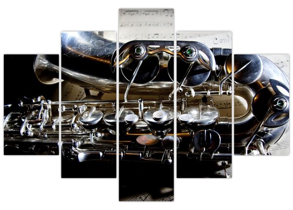 Tablou - Saxofon (150x105 cm)