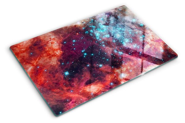 Tocător sticlă Peisaj cosmic cu stele