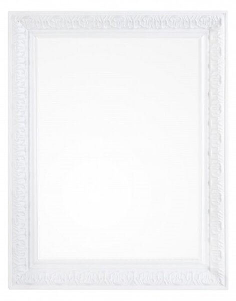 Oglinda decorativa, Miro Milky, Bizzotto, 35x45 cm, lemn de molid/sticla