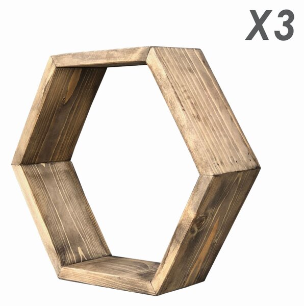 Rafturi perete, Grand Design, UnicUtil, 40 x 37 x 10 cm, Nuc