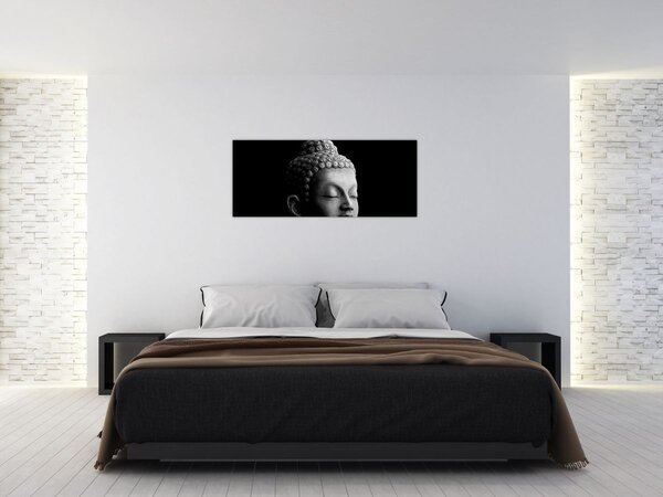Tablou - Buddha, portret (120x50 cm)