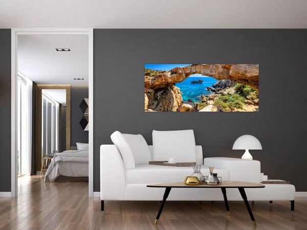 Tablou - Capul Greco (120x50 cm)