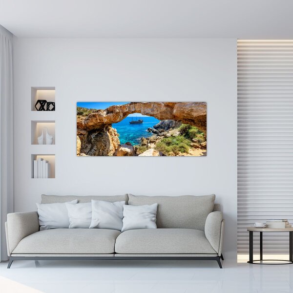Tablou - Capul Greco (120x50 cm)
