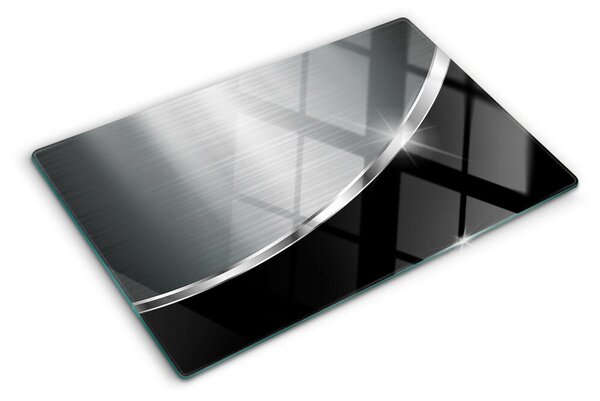 Tocător din sticlă Strălucire metalică cu reflexii