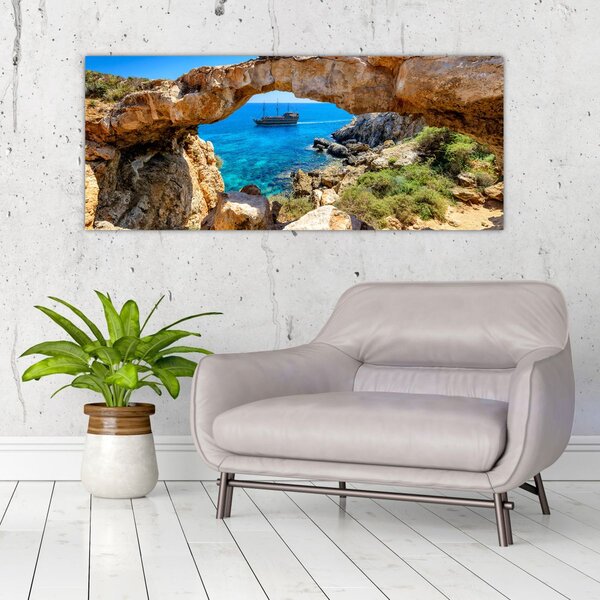 Tablou - Capul Greco (120x50 cm)