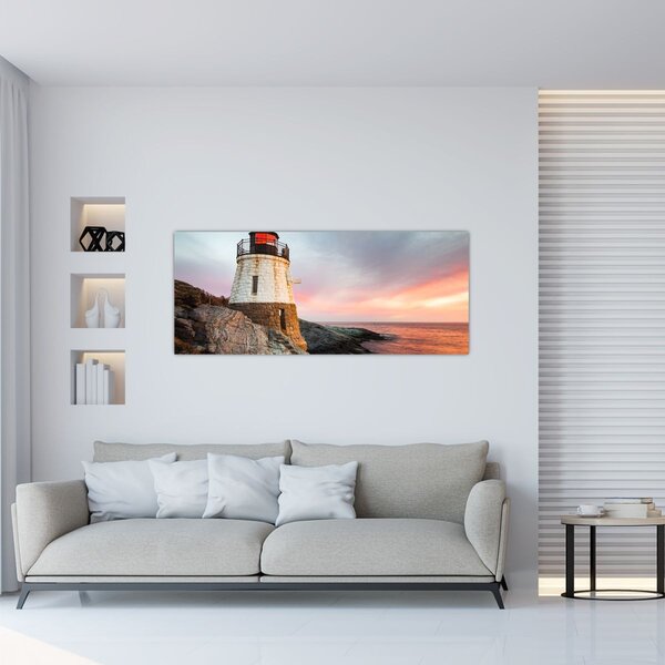 Tablou - Farul Castle Hill (120x50 cm)