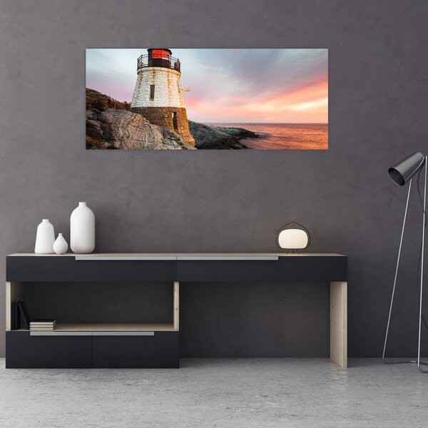 Tablou - Farul Castle Hill (120x50 cm)