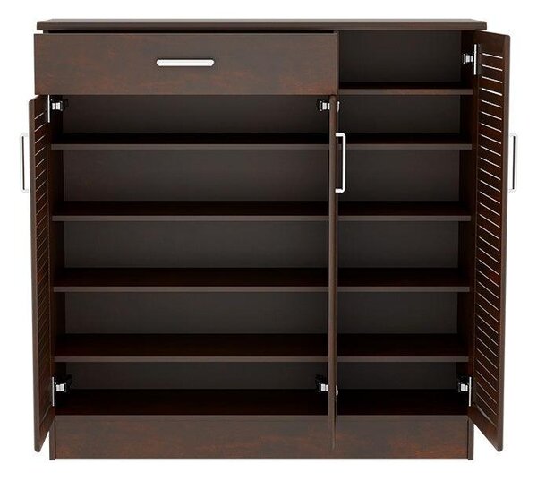 Dulap pantofi MDF, Sante 30 perechi, 120 x37 x 123cm