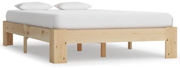 Cadru de pat, 120 x 200 cm, lemn masiv de pin