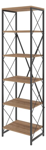 Bibliotecă Suadiye Natural 50x180x30 cm