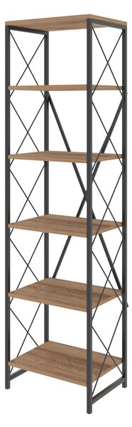 Bibliotecă Suadiye Natural 50x180x30 cm