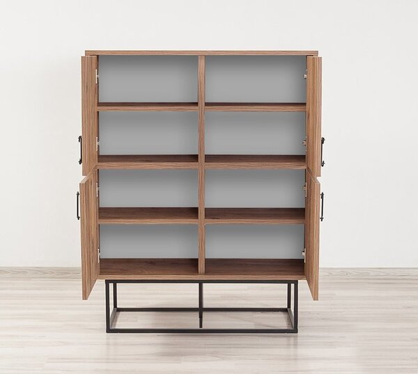 Dulap multifuncțional Quantum Natural 93x115x36 cm