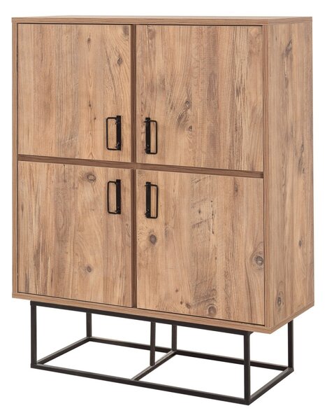 Dulap multifuncțional Quantum Natural 93x115x36 cm